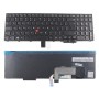 Πληκτρολόγιο Lenovo ThinkPad E531 E540 T540 T540p T560 W540, Μαύρο, 6 Βίδες, Original, US/UK ( +BG Print)