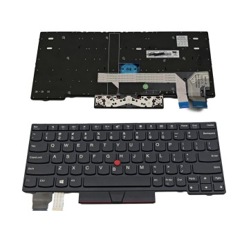 Πληκτρολόγιο Lenovo ThinkPad X280, Μαύρο, US/UK