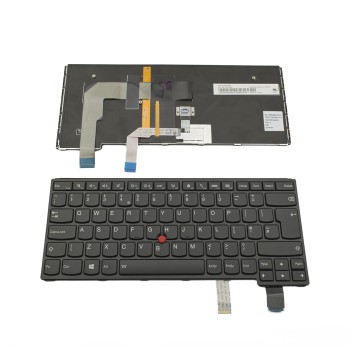 Πληκτρολόγιο Lenovo ThinkPad Yoga 14 - 3 Screws, Μαύρος, Με Backlit, US/UK