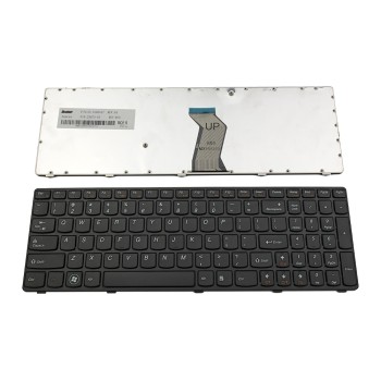 Πληκτρολόγιο Lenovo Y570, Μαύρο, US/UK