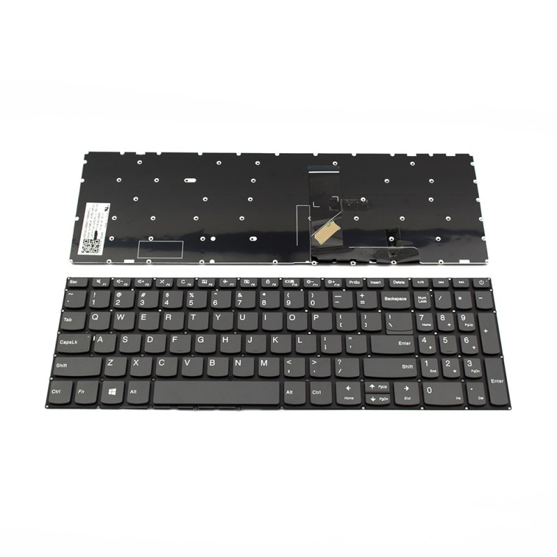 Πληκτρολόγιο Lenovo 5000 IdeaPad 320-15ABR 320-15IAP, Γκρί, US ( +BG Print)