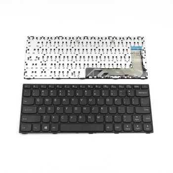 Πληκτρολόγιο Lenovo IdeaPad 110-14ISK, Μαύρο, Τυπε 2, US/UK ( +BG Print)
