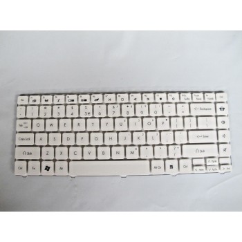 Πληκτρολόγιο Gateway NV49C Packard Bell EasyNote NM98 NM85 NM87, άσπροa, US/UK