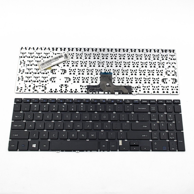 Πληκτρολόγιο Samsung NP500R5H NP500R5K NP500R5L, Μαύρο, US ( +BG Print)