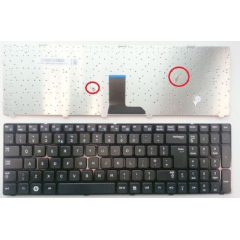 Πληκτρολόγιο Samsung R580 R590, Μαύρο, US/UK ( +BG Print)