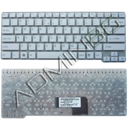 Πληκτρολόγιο Sony Vaio VGN-CW VGN CW, άσπροa, US ( +BG Print)