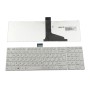 Πληκτρολόγιο Toshiba Satellite C850 C855 C850D L850 L850D, άσπροa άσπροa, US/UK ( +BG Print)