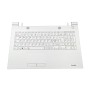 Cover C με Πληκτρολόγιο Toshiba Satellite C55 - άσπροa με άσπροa Πληκτρολόγιο χωρίς επιφάνεια αφής