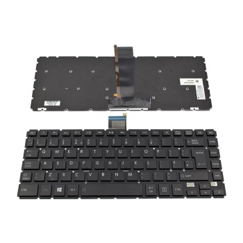Πληκτρολόγιο Toshiba Satellite E45T-B L40-B S40-B, Μαύρο με Backlit, UK