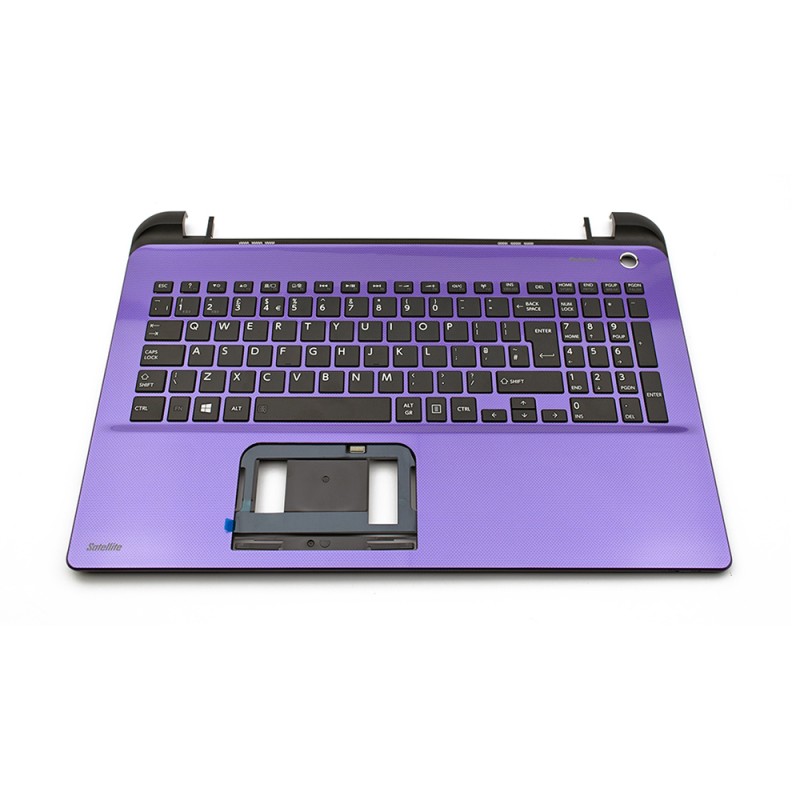 Cover C με Πληκτρολόγιο Toshiba Satellite L50-B - Βιολέτα χωρίς επιφάνεια αφής