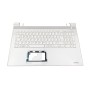 Cover C με Πληκτρολόγιο Toshiba Satellite L50-C - άσπροa χωρίς επιφάνεια αφής