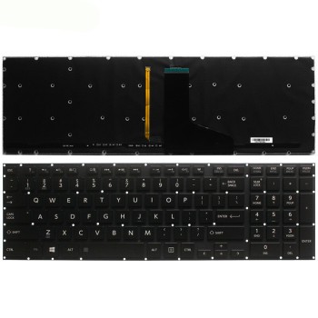 Πληκτρολόγιο Toshiba Satellite P50 C50 X70 X75, Μαύρο με Backlit, US