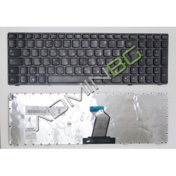Πληκτρολόγιο Lenovo IdeaPad Z570 V570 B570 B580 B590, Μαύρο, US/UK ( +BG Print)
