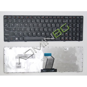 Πληκτρολόγιο Lenovo IdeaPad Z580 V580 G580, Μαύρο, US/UK