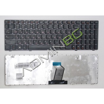 Πληκτρολόγιο Lenovo IdeaPad Z580 V580 G580, Μαύρο, US/UK ( +BG Print)