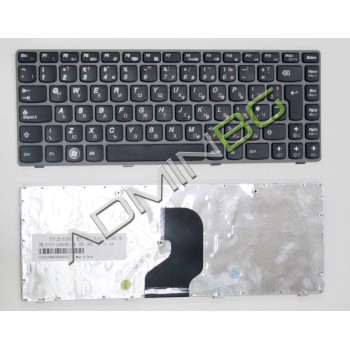 Πληκτρολόγιο Lenovo IdeaPad Z450 Z460, Γκρί, US/UK ( +BG Print)