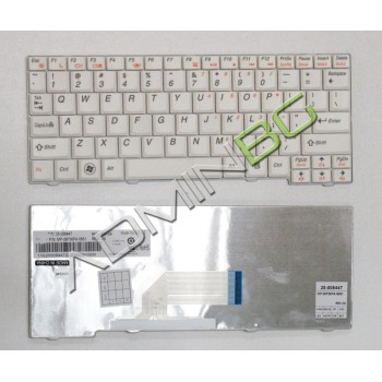 Πληκτρολόγιο Lenovo IdeaPad S10-2, άσπροa, US/UK ( +BG Print)