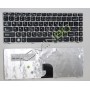 Πληκτρολόγιο Lenovo Z360, Μαύρο Ασήμι, US/UK ( +BG Print)