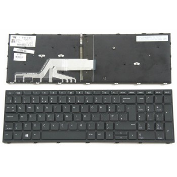 Πληκτρολόγιο HP ProBook 450 G5 455 G5 470 G5, Μαύρο με Backlit, US/UK