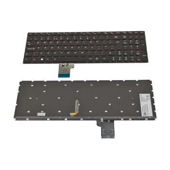 Πληκτρολόγιο Lenovo IdeaPad Y50-70 Y50-70AM, Μαύρο με Backlit, UK