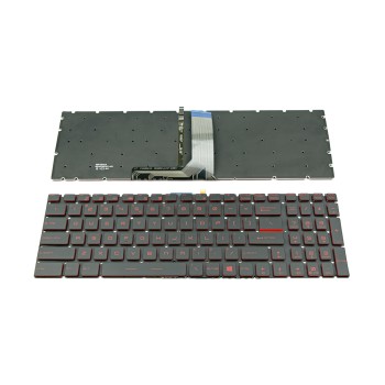 Πληκτρολόγιο MSI GS60 GS70 GE62VR GE72 GP62VR GT62VR GT73VR GS73VR, Μαύρο με Backlit, US/UK