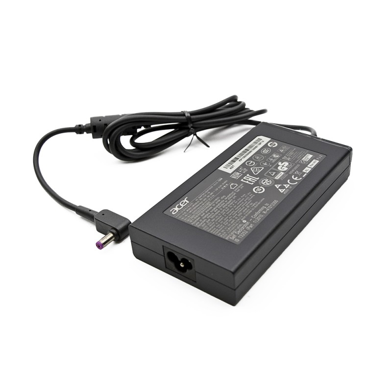 Γνήσιος φορτιστής φορητού υπολογιστή Acer 19V / 7.1A / 135W - (5.5x1.7)