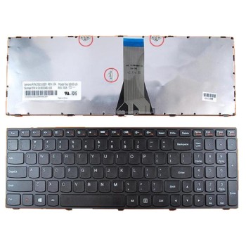 Πληκτρολόγιο Lenovo IdeaPad B50-30 G50-30 G50-70, Μαύρο, US/UK ( +BG Print)