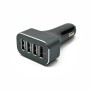 DC προσαρμογέας 4xUSB Ports DC 12-24V Auto Travel Charger προσαρμογέας Μαύρος Quick Charge