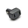 DC Adapter USB DC 12-24V Car Travel Charger Adapter Black Quick Charge 3.0