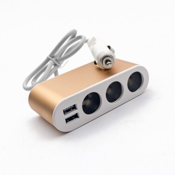 Φορτιστής αυτοκινήτου 12-24V με 3xSocket USB Interface (5V 1A/3.1A)