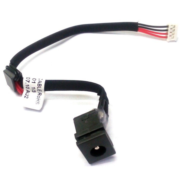 Βύσματα Τροφοδοσίας για Toshiba Satellite C650 C655 C655D L505 L505D Τυπε 2 με καλώδιο (PJ067*) 2.5mm καρφίτσα κεντρική (PJ439)