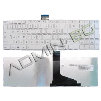 Πληκτρολόγιο Toshiba Satellite C850 C855 C850D L850 L850D, άσπροa άσπροa, US/UK