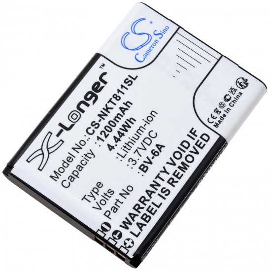 Μπαταρία για mobile phone Nokia 8110 4G TA-1048 V Flip type BV-6A 1200mAh/4,4Wh
