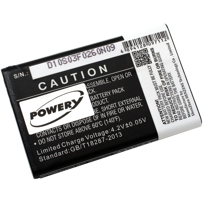 Μπαταρία κινητού τηλεφώνου Kazam Life B2 / type KAC5 3,7V 900mAh Li-ion (B9LB2)
