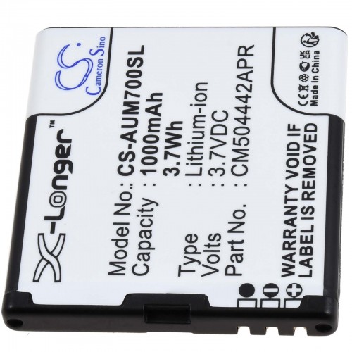 Μπαταρία για Amplicomms PowerTel M7000, M6900 senior mobile phone, type CM504442APR 1000mAh/3,7Wh
