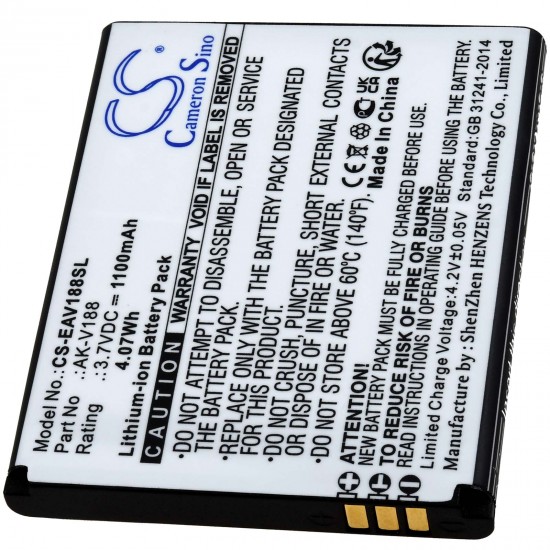 Μπαταρία για Emporia Touch Smart 2, V188, type AK-V188 senior mobile phone 1100mAh/4Wh