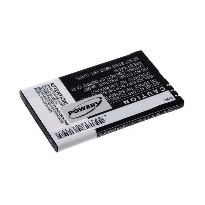 Μπαταρία κινητού τηλεφώνου Nokia 6600 Slide / type BL-4U 3,7V 1200mAh Li-ion (BE66-E)