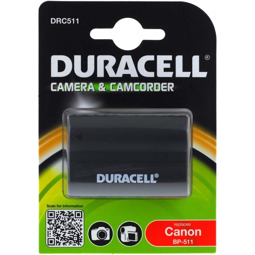 Μπαταρία βιντεοκάμερας Duracell DRC511 Canon type BP-511 7,4V 1600mAh Li-ion C0511-DB/ DRC511 (C0511-DB)