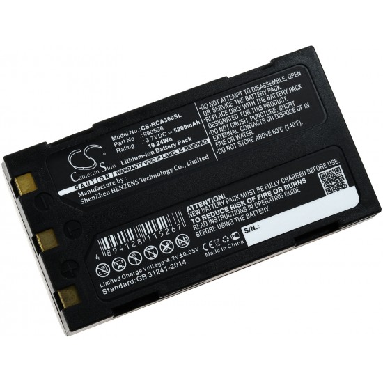 Μπαταρία βιντεοκάμερας Ridgid inspection CA-100 / type 990596 3,7V 5200mAh Li-ion (C9CA100)