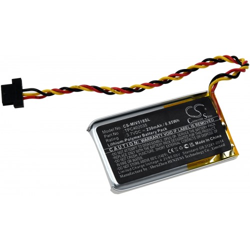 Μπαταρία για dashcam, video camera Mio MiVue 538, 618, 658, type TPC402035 etc. 230mAh/0,9Wh
