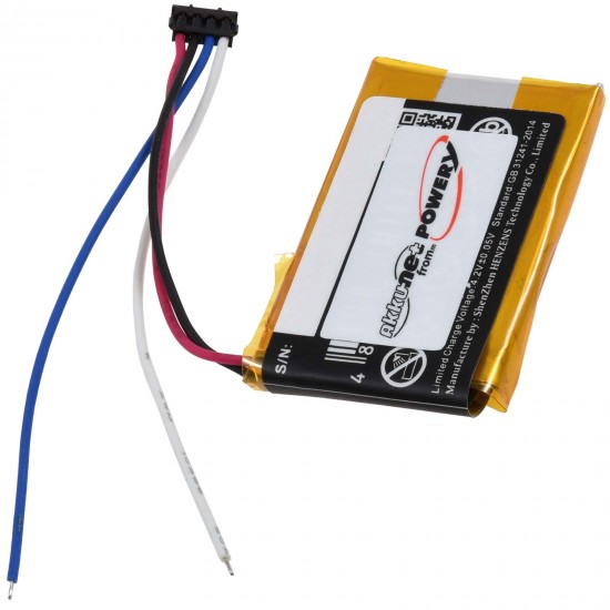 Μπαταρία για GPS bike computer Garmin Edge 130, Edge 130 Plus, type 361-00086-02 150mAh/0,6Wh