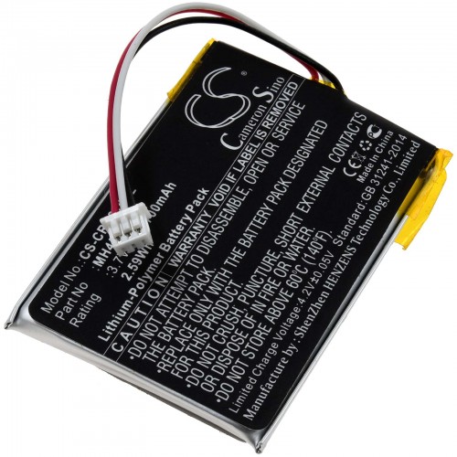 Μπαταρία για gaming headset Corsair HS70 Void Pro RGB H2100 Dolby 7.1 Type MH45908 700mAh/2,6Wh