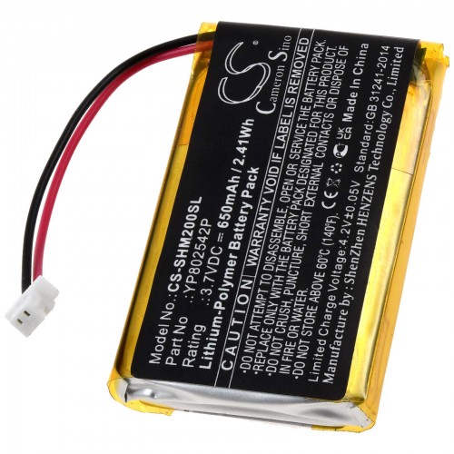 Μπαταρία για Headset Sena SMH-10S SMH-20S Type YP802542P 650mAh/2,4Wh