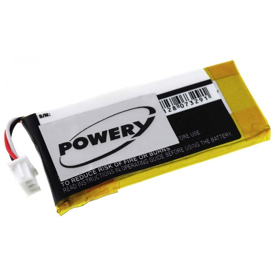 Μπαταρία ασύρματων ακουστικών compatible Sennheiser type BATT03/ type 504374 (no original) 3,7V 180mAh Li polymer (HBATT03)