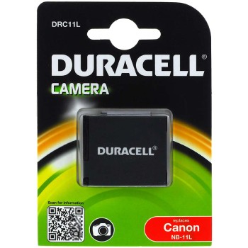 Μπαταρία φωτογραφικής μηχανής Duracell DRC11L Canon NB-11L 3,7V 600mAh Li-ion (K011L-DB)