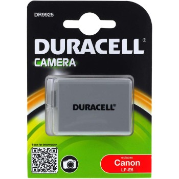 Μπαταρία φωτογραφικής μηχανής Duracell DR9925 Canon LP-E5 7,4V 1020mAh Li-ion (K0E5-DB)