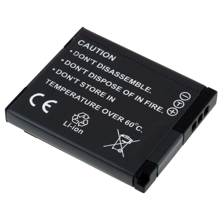 Μπαταρία φωτογραφικής μηχανής Panasonic DMC-F5/ DMC-F55/ type DMW-BCL7 3,7V 600mAh Li-ion (K3BCL7)