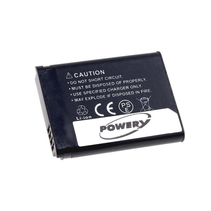 Μπαταρία φωτογραφικής μηχανής Samsung type BP-70A 3,7V 620mAh Li-ion (K6BP70A)