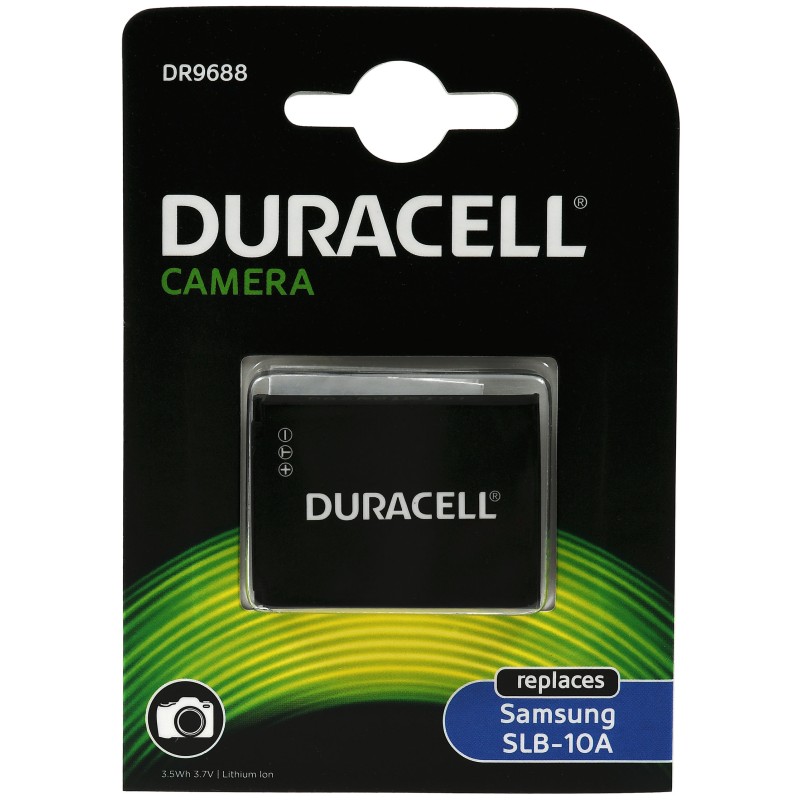 Μπαταρία φωτογραφικής μηχανής Duracell digital Samsung L100 / Samsung L110 / type SLB-10A and others 3.7V 950mAh Li-Ion (K6SLB10A-DB)