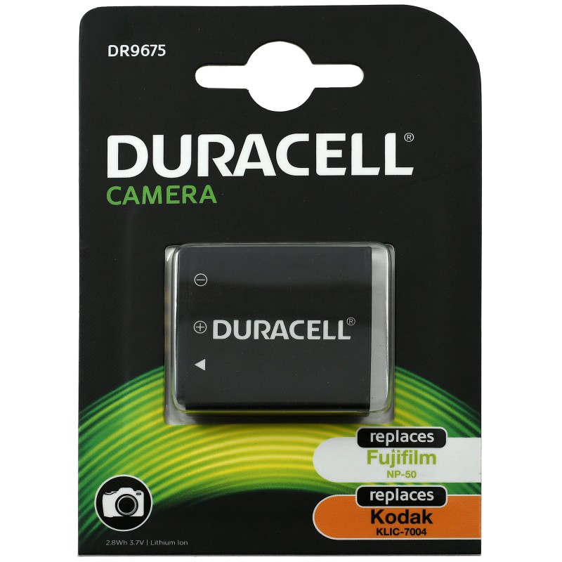 Μπαταρία φωτογραφικής μηχανής Duracell etc. digital Fuji FinePix X10 / Fuji type NP-50 / Kodak type KLIC-7004 3.7V 770mAh Li-Ion (K87004-DB)